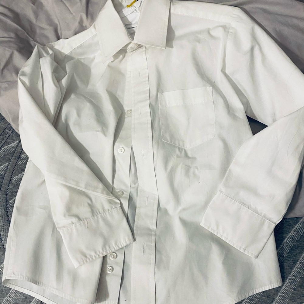 White button down shirt